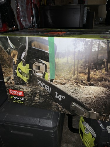 RYOBI RY3714 Gas Chainsaw w/ Blade 