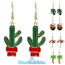 Bluebubble SUMMER LOVE Earrings Funky Fun Holiday Cute Kitsch Retro Sweet Kawaii