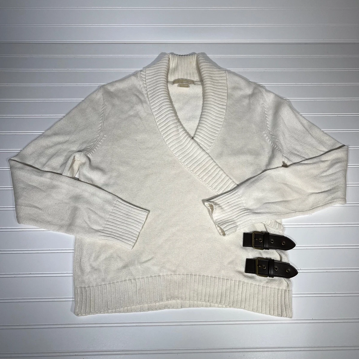 Michael kors 2024 buckle sweater