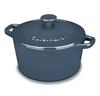 Cuisinart Chef s Classic Enameled Cast Iron Round Dutch Oven with Lid