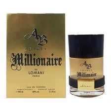 AB SPIRIT MILLIONAIRE by Lomani Eau De Toilette SPRAY 3.3 OZ for MEN