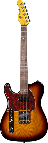 GUITARE ELECTRIQUE G&L TRIBUTE ASAT Classic Bluesboy GAUCHER SUNBURST