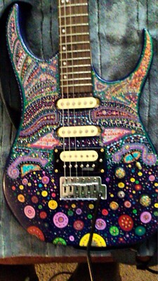 Washburn エレキギター (CHICAGO SERIES) ※改造有り Washburn Pro USA Design Chicago Series Electric Guitar With Whammy