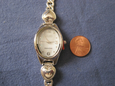Montre Femme Ecclissi Quartz Argent Sterling - Boîtier Ovale 31x30mm - Reconditionnée Comme Neuve