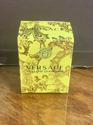 Versace Yellow Diamond 5ml EDT Vintage Mini Splash (new with box)
