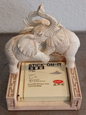 Resin Composite Elephant Figurine Organizer | eBay
