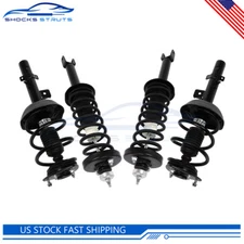 2/4 PCS For 2013-2017 Honda Accord Front Rear Complete Struts Shock Coil Springs