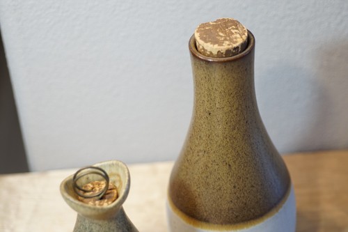 Mid Century Modern Jane & Gordon Martz Marshall Studios Pottery M91 Bottle/Vase - Picture 5 of 11