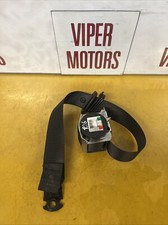 Vauxhall Corsa D 3 & 5 Door Rear Seat Belt Black fits Passengers & Drivers 06-14