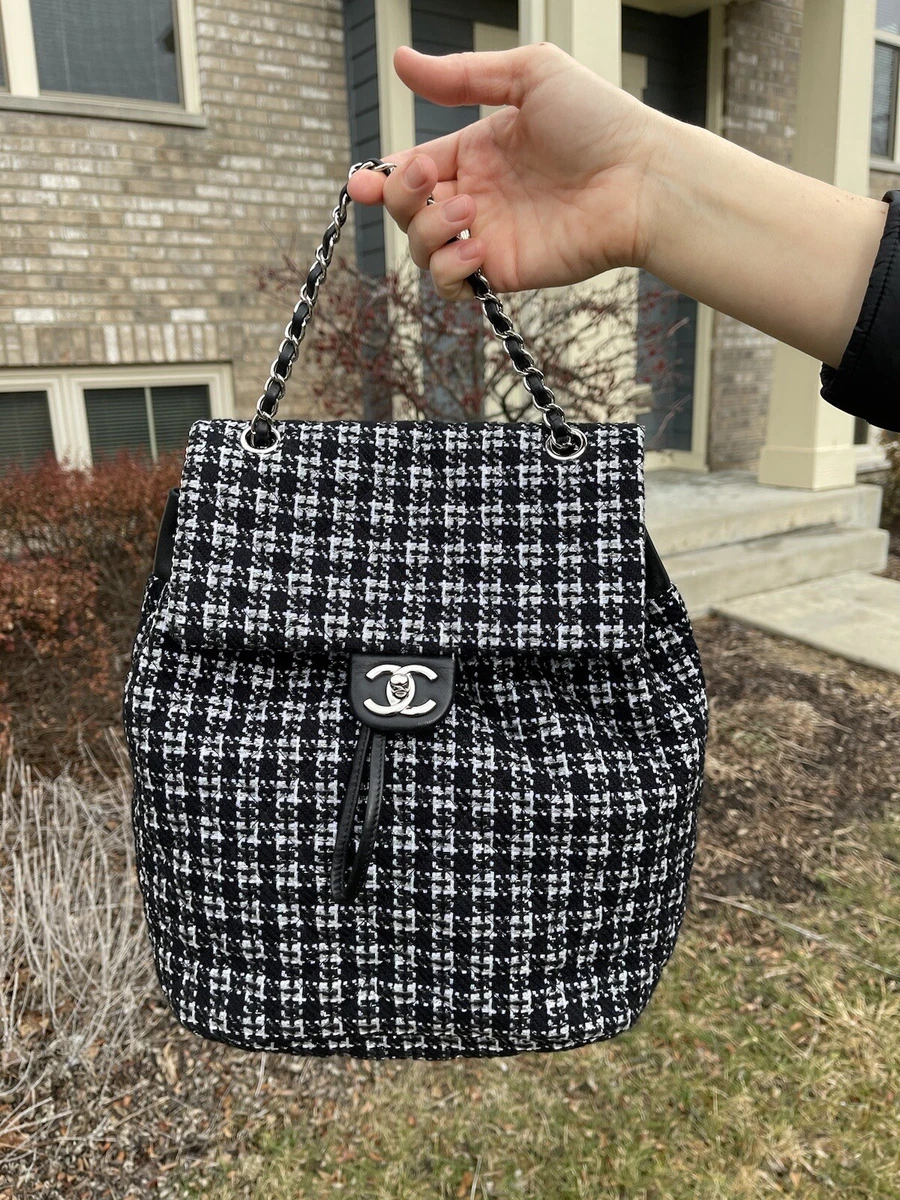 Chanel Tweed Backpack