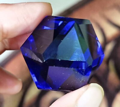 #ad AAA Certified Natural 200 Ct Brazilian BLUE Topaz FANCY CUT Loose Gemstone $34.20