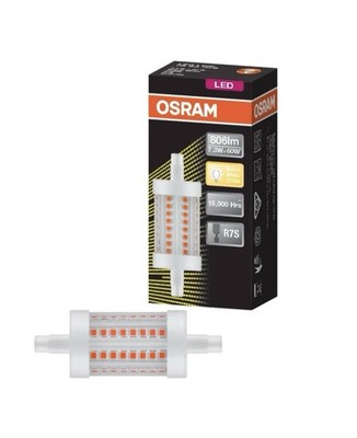 OSRAM 7.3W R7S LED Warm White 78mm 60 watt 2700K 806 lumen Lamp bulb AC45782