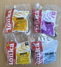 1994 McDonalds Happy Meal Toys Tonka Set of 4 NEW Sealed packaged 5 6 7 8