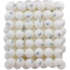 100 Pack White 3-Star Table Tennis Balls Advanced Training Ping Pong