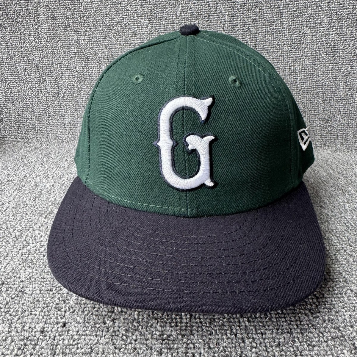 New Era Great Lakes Loons Low Profile Fitted Green Black 7 1 4 Hat