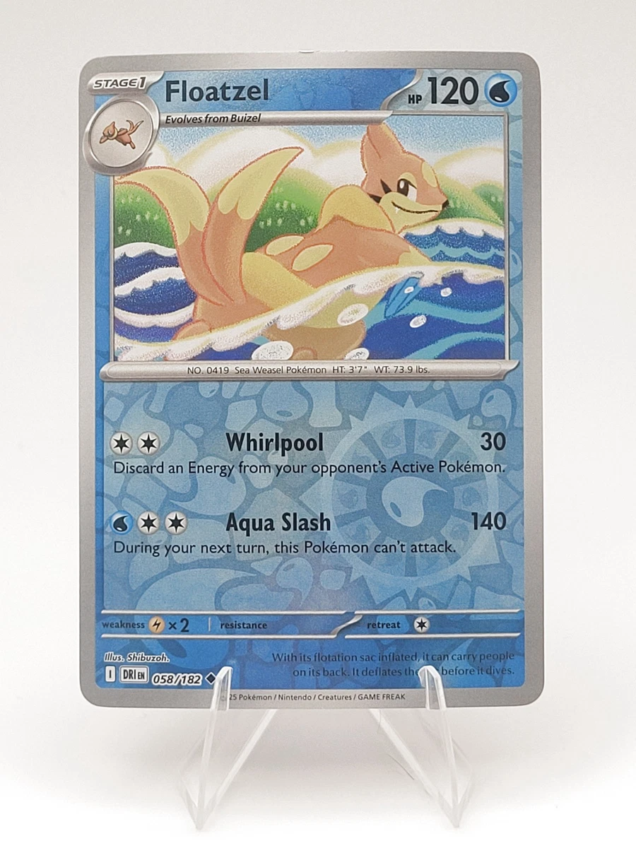 floatzel pokemon card price TCG 039/172 Placeholder Image Provided Floatzel Pokmon TCG Cards for