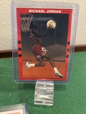 🔥1988-89 Fleer Michael Jordan #17 Career Highlights Chicago Bulls NBA‼️