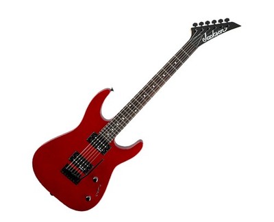 Used Jackson JS Series JS11 Dinky - Metallic Red w/Amaranth FB