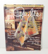 2018 Fall Primitive Quilts and Projects Magazine With Patterns
