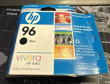 Genuine HP 96 Black Ink Cartridge C8767WN OEM Factory Sealed Jul 2008