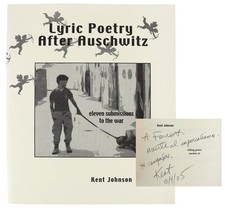 Kent Johnson / Lyric Poetry After Auschwitz / Signed 1st Edition 2005 VG+ copy