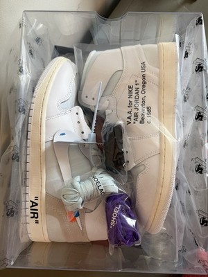 Off-White x Air Jordan 1 Retro OG High Alaska. Brand New, All OG