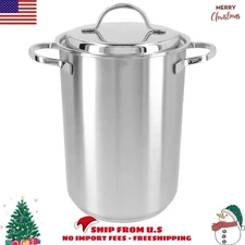 Demeyere Resto 4.8 qt Asparagus/Pasta Cooker Set, 18/10 Stainless Steel