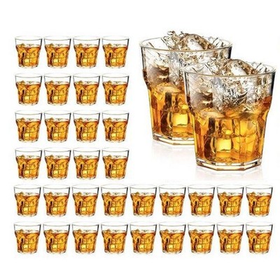 50 Pcs 4.5 Oz Unbreakable Acrylic Shot Glasses Bulk T4J19973