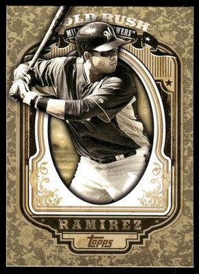 2012 Topps #68 Aramis Ramirez Gold Rush Wrapper Redemption