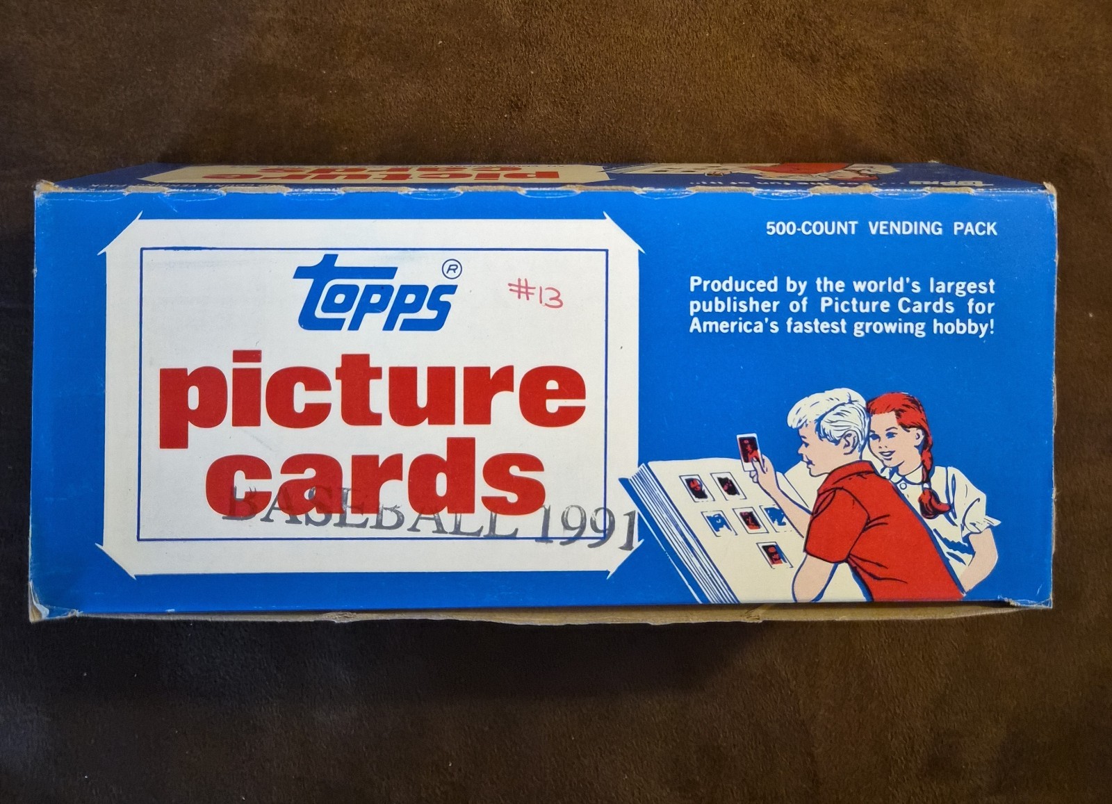 1991 Topps Baseball Vending Box 500 Cards