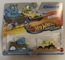 2024 Hot Wheels Racer Verse 2 pk Monsters SULLEY & MIKE Wazowski SAME DAY SHIP