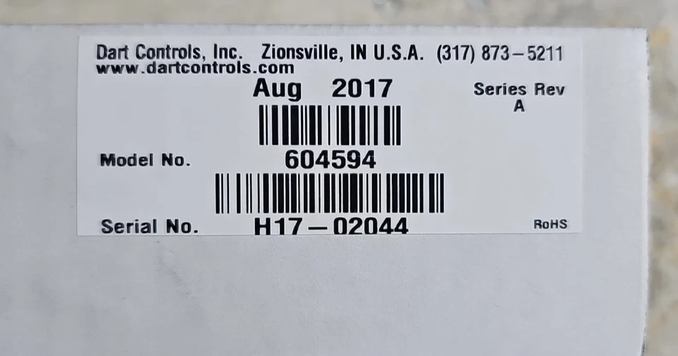 DART CONTROLS 710/711 SERIES 604594 710ADC Low Voltage Brushless Motor. #z47 - Image 2 of 3