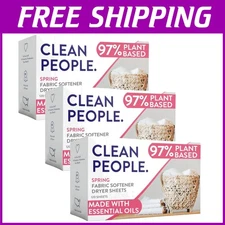 Clean People Dryer Sheets -  Laundry Softener - 360 Ct