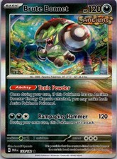 Brute Bonnet Holo Paradox Rift 123/182 NM Pokemon