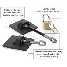 High Security Refrigerator Lock 2-Pack