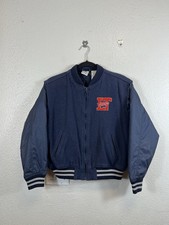 Vtg 90s Warner Bros Looney Tunes Varsity Jacket Kids Large Wool Embroidered 1997