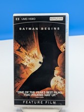 Batman Begins Movie UMD PSP PlayStation Portable Disc Original Case Tested Works