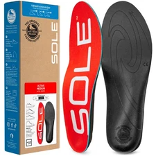 Active Medium Insoles - Orthotic Arch Support Inserts, Mens 11/Womens 13, 1