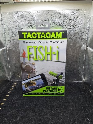 +New Tactacam Fish-I HD Wide Angle 30ft Waterproof Fishing Camera Angler Trophy