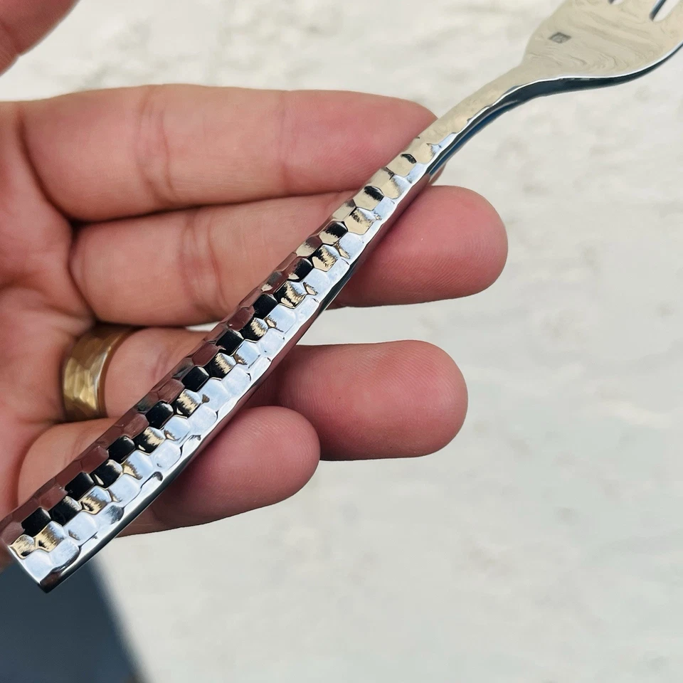 10x Fortessa Lucca Aperitivo Facetado Pastel de Postre Tenedor Pequeño Nuevo Foto 4 de 4