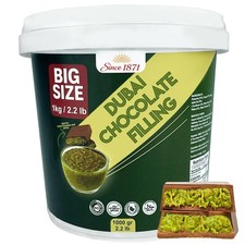 Dubai Chocolate Filling 2.2 Lb / 1 Kg lb / 1 Kg, Pistachio cream