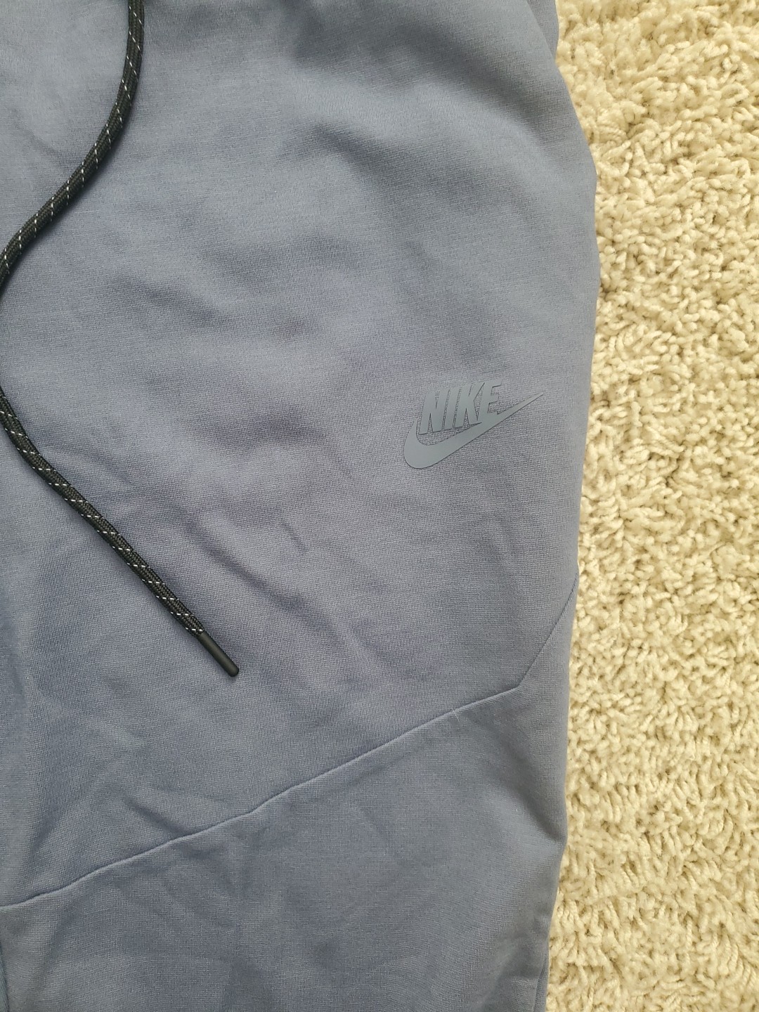 Mens Nike Joggers Blue Medium thumbnail 2