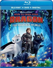 How to Train Your Dragon - The Hidden World Blu-ray Jay Baruchel NEW