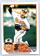 TYLER WELLS 2023 Topps Series One Baltimore Orioles Baseball Card #151