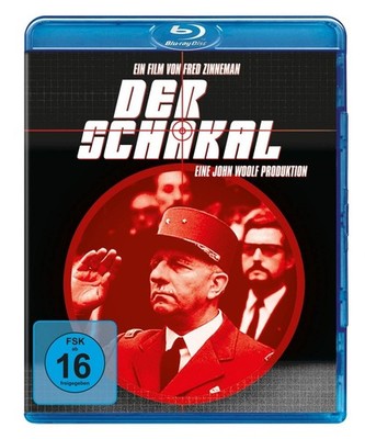 Der Schakal (Blu-ray) Alan Badel Edward Fox Michel Auclair (UK IMPORT)