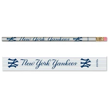 NEW YORK YANKEES TEAM LOGO 6-PACK PENCILS NEW WINCRAFT 😎