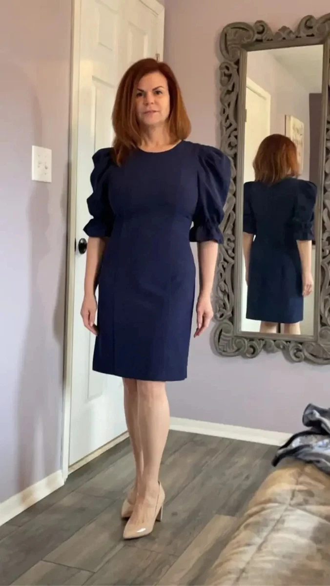 baby blue black halo dress size 8 sale Sexy Red Maxi Formal Prom Evening Dress with Side Slit EN5711 Size 6 / Red main image 1