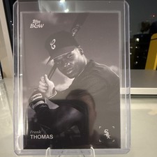 Topps 2025 Black & White Frank Thomas Chicago White Sox #125 Baseball Card