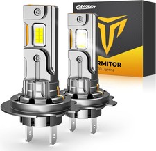 FAHREN H7 Headlight Bulb 80000LM Fog Light 6500K White 16X Ultra-Bright LED Chip