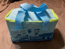 New Trader Joe's Mini Insulated Lunch Box Tote Bag - Turquoise - Limited Edition